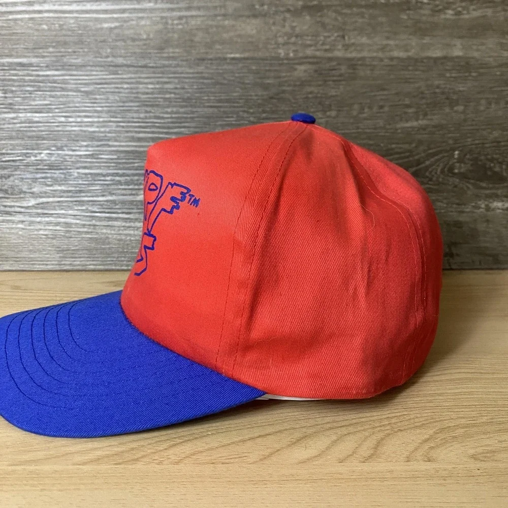Surf Rags Hat Cap Snap Back Red Blue Graphic Adjustable Mens Skater Streetwear‎